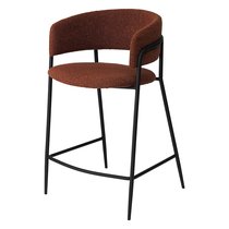 Стул полубарный Helning, букле, терракота - Bergenson Bjorn