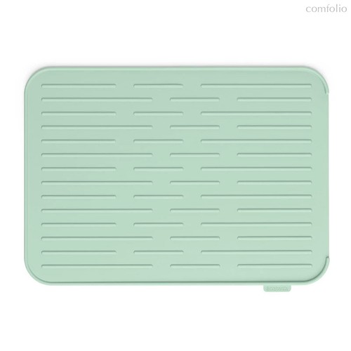 Коврик для сушки посуды Brabantia 43х32 см, силикон, темно-зеленый - Brabantia