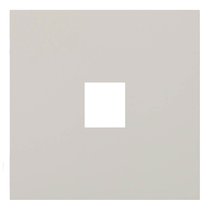 Лицевая панель для одиночной информационной розетки 35441 LN, лен - Rikett