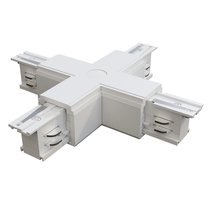 Коннектор Х-образный Trinity белый - Maytoni