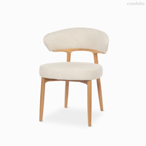 Обеденный стул Dublin, цвет коричневый/молочный - Cosmo Red