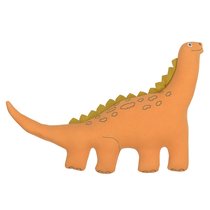 Игрушка мягкая вязаная Динозавр Toto из коллекции Tiny world 42х25 см - Tkano