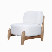 Кресло Judge, цвет бежевый/белый/светло-коричневый - Cosmo