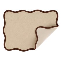 Салфетка под приборы Desert waves из коллекции Essential, 33х48 см - Tkano
