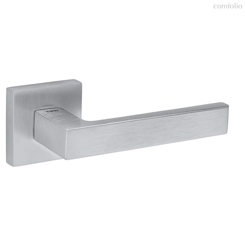 Ручка Tupai Square 2275 Q-96 Special (дв. полотно 60 мм) хром матовый R ф/з - Tupai