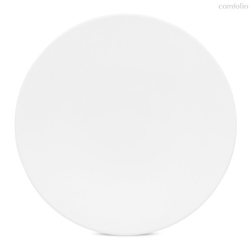 Тарелка закусочная Decor de table Плиссе 21,5 см, фарфор костяной - Decor De Table