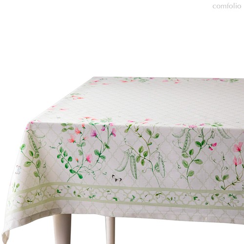 Скатерть прямоугольная Mix&Match Home Душистый горошек 168х250 см, хлопок, п/к - Mix&Match