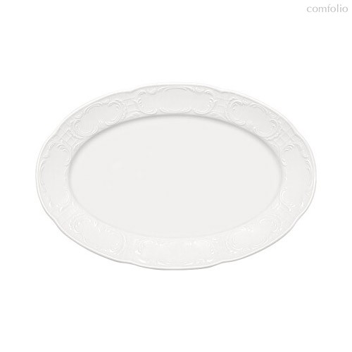 Тарелка овальная 28х18 5см с бортом Mozart - Bauscher