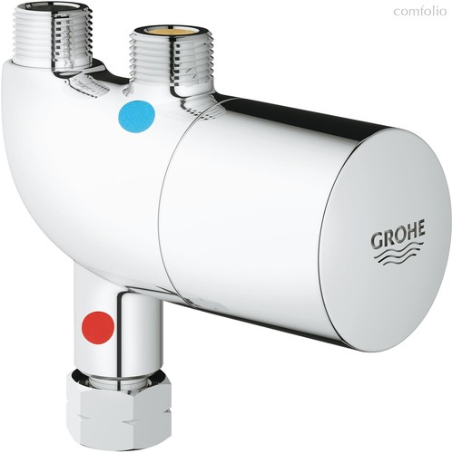 34487000 Grohtherm Micro Универсальный термостатический смеситель для раковины или мойки, хром - Grohe