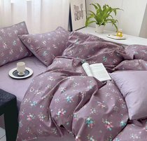 Комплект постельного белья CA-7-764 Дуэт Сатин печатный с наволочками 70х70х2шт.+ 50х70х2шт. - АльВиТек