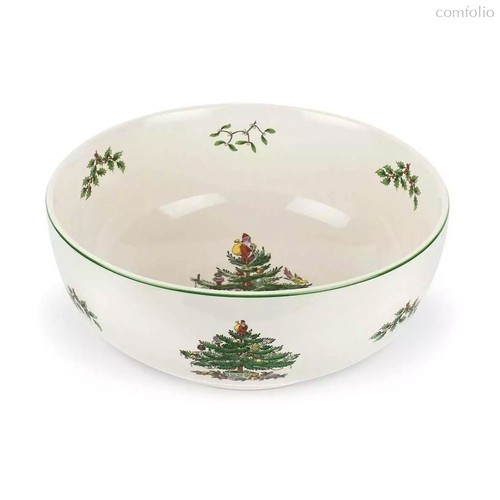 Салатник круглый Spode Рождественская ель 24 см - Spode
