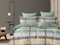 Комплект постельного белья CA-4-782 2сп Сатин печатный с наволочками 70х70х2 шт. - АльВиТек