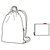 Рюкзак складной Mini Maxi sacpack dots - Reisenthel