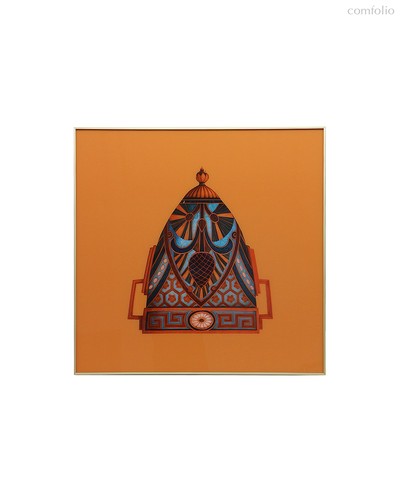 Интерьерная картина Ванг, цвет красный - Louvre Home