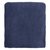 Плед из стираного хлопка темно-синего цвета из коллекции Essential, 130х180 см - Tkano