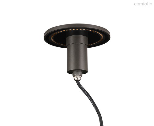 ECLIPSE Светодиодный светильник, устанавливаемый на стойку Pillar900DG DL20523/Pillar326DG DL20523, 7Вт, 3000К, 700Лм, IP65, AC 220В, D150 мм, 100°, Ra>80, темно-серый, блок питания в комплекте - Donolux
