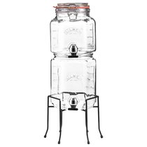Набор из 2 диспенсеров на подставке 2,1 л и 3,1 л - Kilner