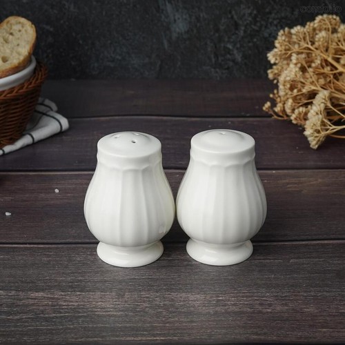 Солонка и перечница d 5,9 см h8,2 см Bella - Noble