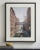 Интерьерный постер Tribeca, цвет бежевый - Louvre Home