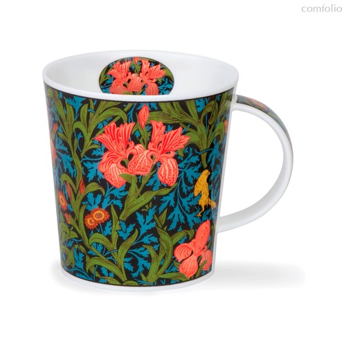 Кружка для чая и кофе Dunoon Искусство и Ремесла Ирис Ломонд 320 мл, фарфор костяной - Dunoon