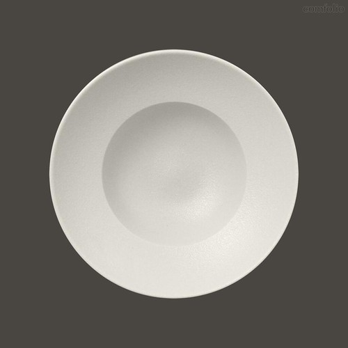 Тарелка NeoFusion Sand круглая глубокая, 23 см (белый цвет) - RAK Porcelain