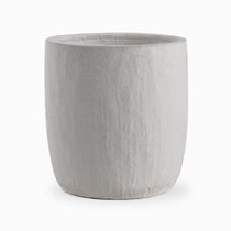 Кашпо Organic Grain высота 50, цвет светло-серый - Cosmo
