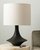 Чёрная настольная лампа Шейди, цвет черный - Louvre Home