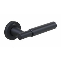 Дверная ручка KNURLINGS SOHO SMOOTH, гладкая МР24 черный - Cebi