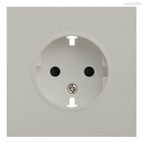 Лицевая панель для розетки 2к+з 35632 LN, лен - Rikett