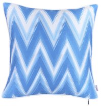 Чехол для декоративной подушки "Тает лед", 702-7718/4, 43х43 см, цвет синий, 43x43 - Altali