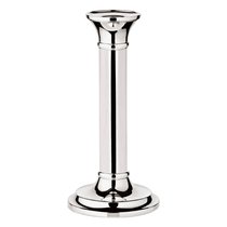 Подсвечник для столовой свечи Edzard Фиона d9хh18 см, посеребрение - Edzard