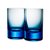 Набор стаканов для воды Moser Виски сет 220 мл, 2 шт, аквамарин, п/к - Moser