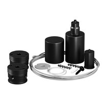 Набор для вертикального подвесного монтажа круглого неона 360° D25 черный - Maytoni