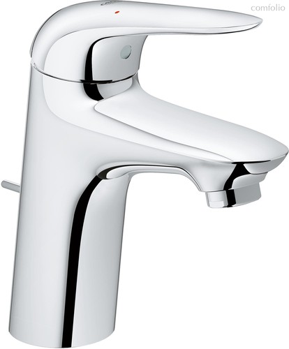 23707003 Eurostyle 2015 Solid Смеситель для раковины S-Size с донным клапаном, хром - Grohe