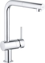 32168000 Minta Смеситель для кухонной мойки с выдвижным изливом, хром - Grohe