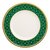 Тарелка акцентная Noritake Трефолио, зеленый 24,5 см, фарфор - Noritake