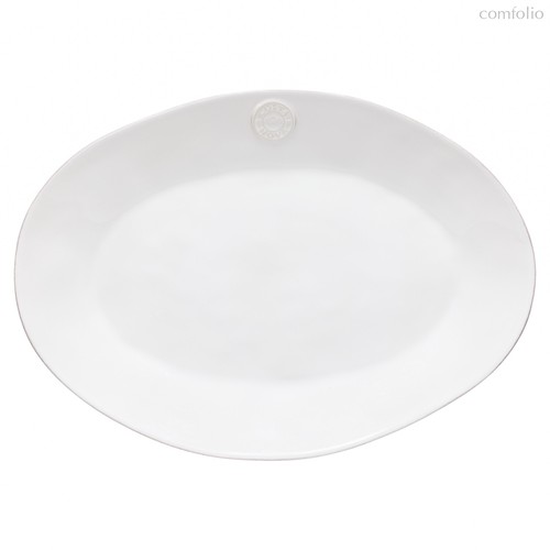 Блюдо овальное Nova White 40см NOA401-WHE (NOA401-02203B), цвет белый, 40 см - Costa Nova