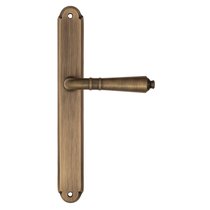 Дверная ручка на планке Fratelli Cattini "TOSCANA" PL01-BY матовая бронза - Fratelli Cattini