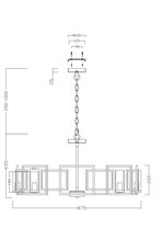 Подвесной светильник Maytoni H009PL-08G - Maytoni