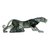 Фигурка Decor de table Леопард, хрусталь, серая, п/к - Decor De Table