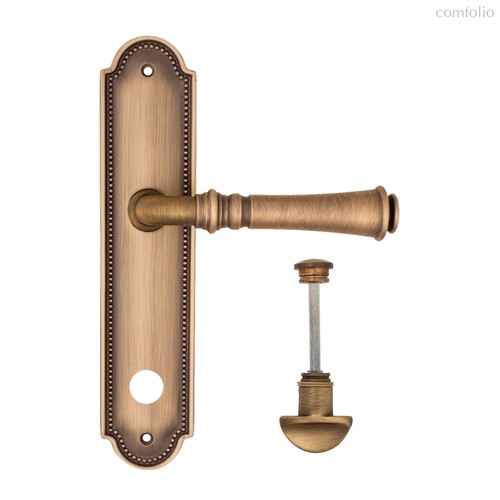 Дверная ручка на планке Fratelli Cattini GRACIA WC-2 PL248-BY матовая бронза - Fratelli Cattini