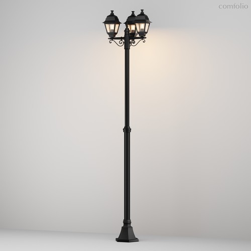 Садово-парковый светильник Maytoni Outdoor Abbey Road O003FL-03B - Maytoni