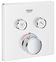 29156LS0 Grohtherm SmartControl Термостат для встраиваемого монтажа на 2 выхода, белая луна - Grohe