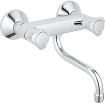 31187001 Costa L Смеситель для мойки, настенный, хром - Grohe