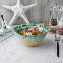 Салатник 500 мл 17*16,5 см h7,5 см Green Flower Frutti di Mare P.L. - P.L. Proff Cuisine