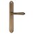 Дверная ручка на планке Fratelli Cattini "TOSCANA" PL01-BY матовая бронза - Fratelli Cattini