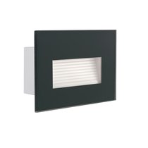 Подсветка лестниц уличная: Подсветка встраиваемая в стену GLASI LED 3W P 3000К GR - Kanlux