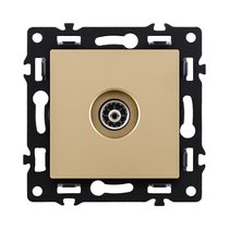 Розетка спутниковая SAT, золотой Kollinger Asthetik AS-021GD - Kollinger