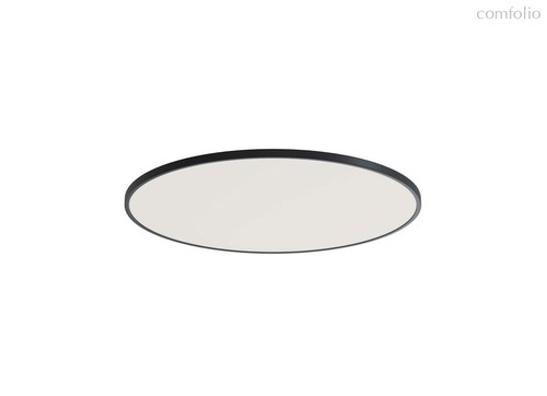 LED Disco светильник накладной, 18Вт, D225хH25мм, 1613Лм, 3000К, IP20, Ra80, черный RAL9005, блок питания в комплекте - Donolux