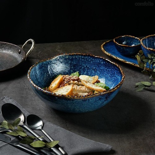 Салатник 1275 мл d 21 см h7,8 см Aqua Blue 4шт. - P.L. Proff Cuisine